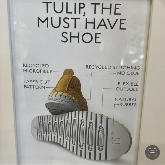 Ilse Jacobsen Tulip 140 laser cut slip on sneaker white sizes 8.5 9.5 10.5 NIB - Picture 7 of 12